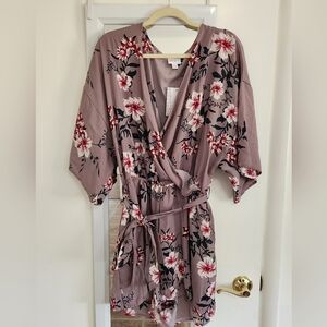 NWT Purple Floral Romper